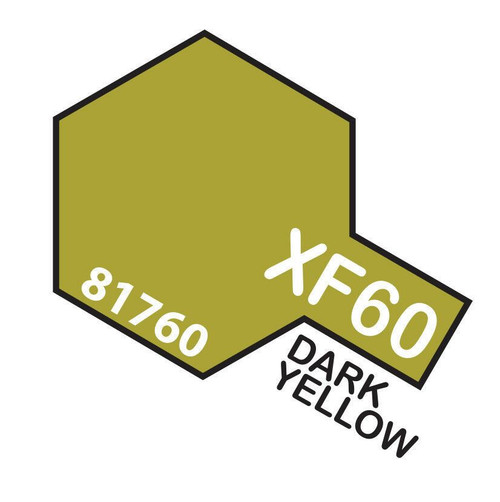 Tamiya 10ml XF-60 Dark Yellow