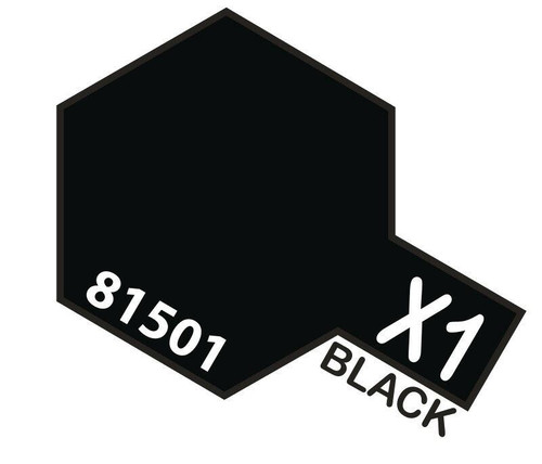 Tamiya 10ml X-1 black