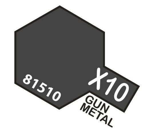 Tamiya 10ml X-10 gun metal