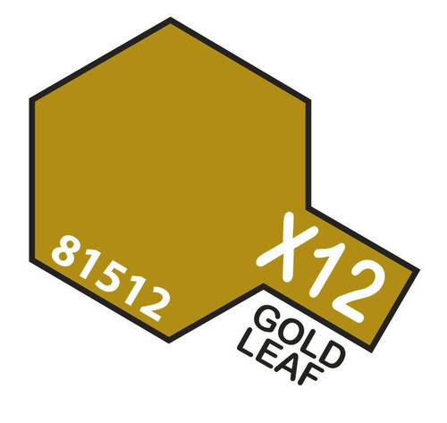 Tamiya 10ml X-12 gold leaf