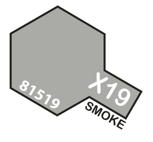 Tamiya 10ml X-19 smoke