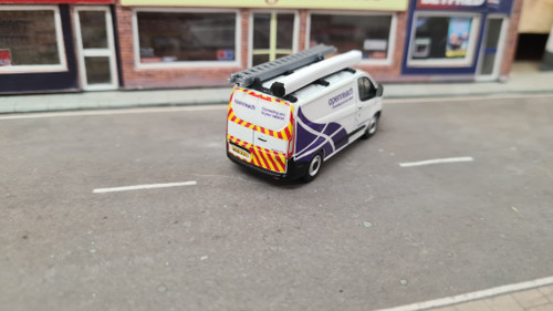 1:76 Code3 transit Custom BT Openreach purple livery