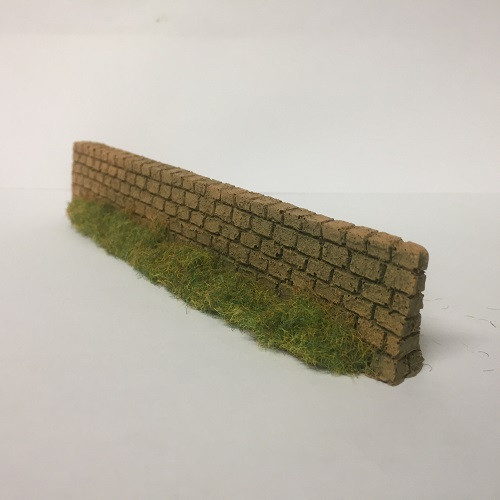 Javis 00 gauge Resin Garden Walling Light Red PW3LTRED