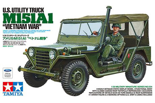 Tamiya 1:35 U.S Utility Truck M151A1 "Vietnam War"