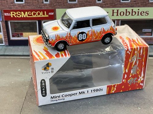 1/50 Mini Cooper  # 80 MK1 1980s HK  Tiny city/ Tiny Diecast