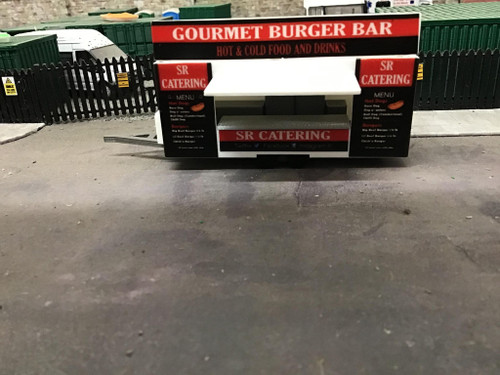 1:76 scale / OO gauge Gourmet Burger  snack van