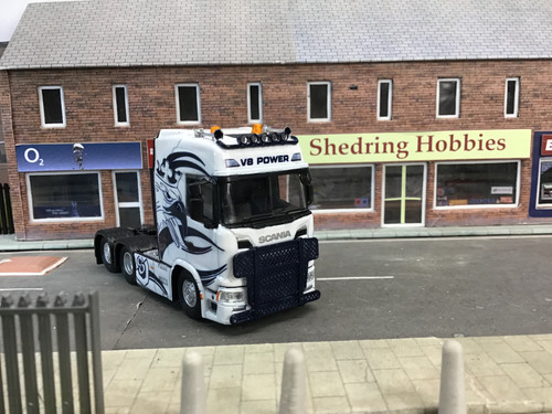 1-76 Code3 Scania New Gen V8 Griffin show truck