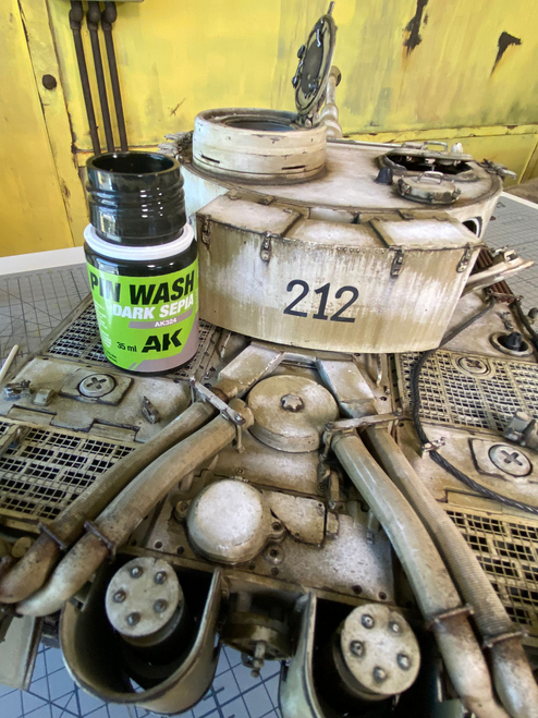 AK Interactive Black Pin Wash 35ML (Enamel)