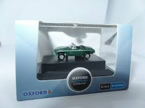 1:148 Scale oxford Diecast MGB Roadster British Racing Green NMGB003