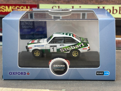 1-76 Code3 Ford Escort rally car Stobart