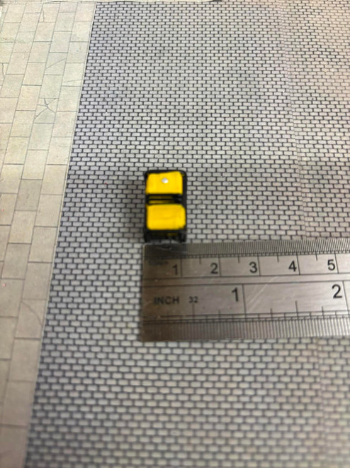 1/50 Scale 3D Printed(Resin) Portable Generator (Yellow)