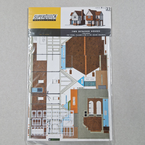 1-76 00 Gauge Detached house (superquick card kit)