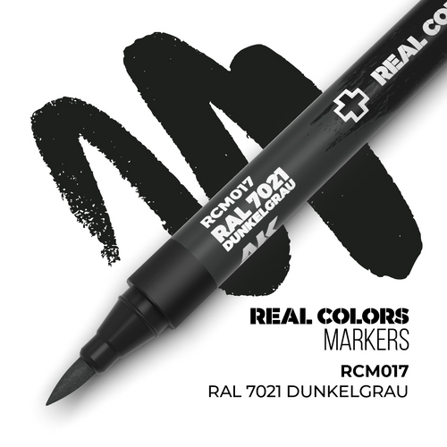 AK Real colour marker (dunkelgrau)
