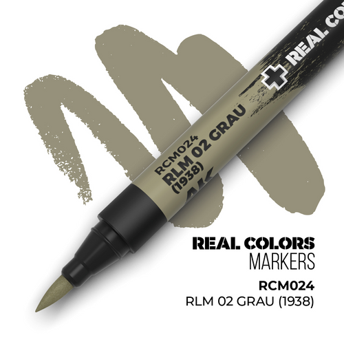 AK Real colour marker (rlm 02Grau)