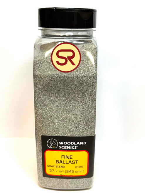 Woodland Scenics Fine Grey Ballast & Shaker  Bottle