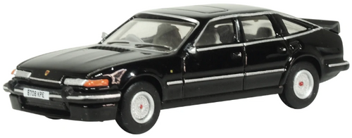 1:76 Oxford Diecast Black Rover Sd1 3500 Vitesse