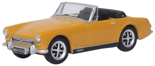 1:76 Oxford Diecast MG Midget MKIII Bronze Yellow