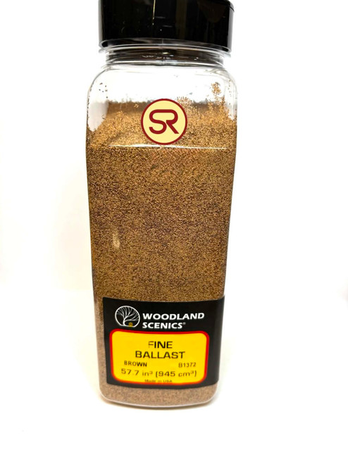 Woodland Scenics Fine Ballast Brown Scatter & Shaker Bottle