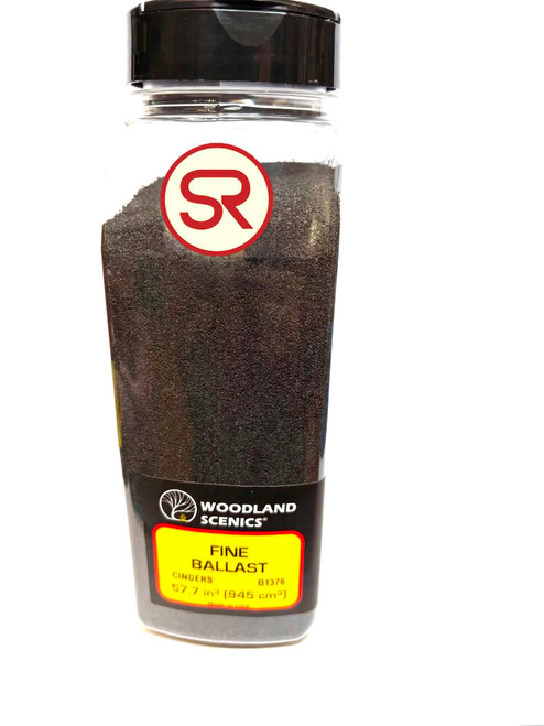 Woodland Scenics Fine Cinders Ballast Scatter  & Shaker