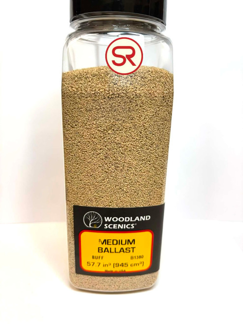 Woodland Scenic Medium Buff Ballast & Shaker