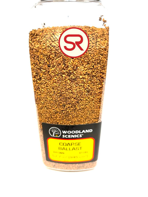 Woodland Scenic Coarse Brown Ballast & Shaker