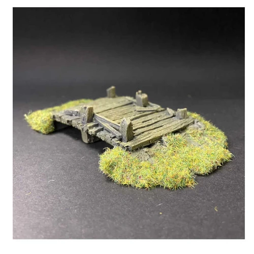 BZ1004 Battlefield Large Timber bridge  Javis