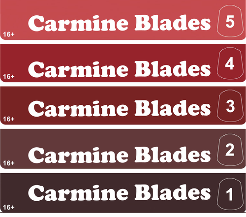 Carmine Blades Tone Pro Paint - 12ml