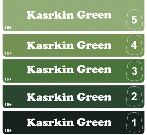 Kasrkin Green Tone Pro Paint - 12ml