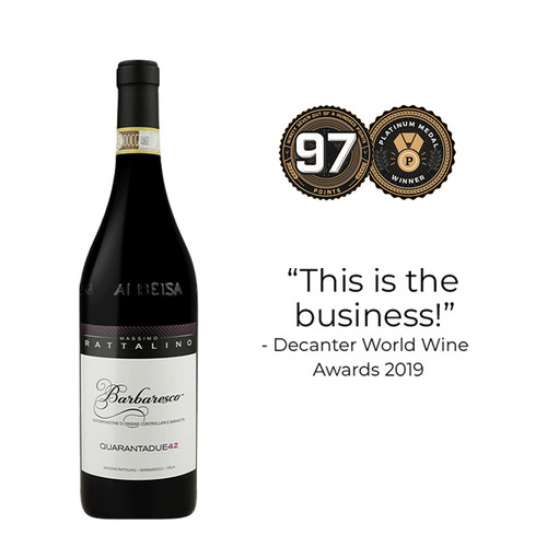 Massimo Rattalino Quarantadue42 Barbaresco DOCG 2015 – CLEARANCE DEAL