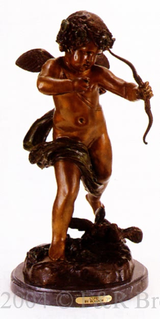 295 Cupid by Houdon- Mini Bronze