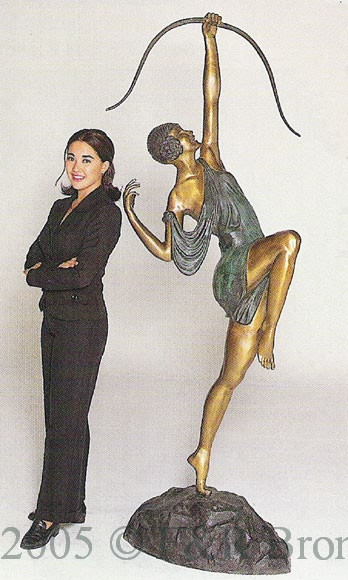 289 Diane the Archer by P. Lefaguays- Regular Bronze 