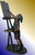  887 Little Picasso Child Painting- Bronze Statue