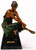 332 French Girl Bronze Sculpture by Rancoulet