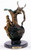 377 Handled Vase with Nude Bronze Sculpture by Debut