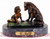 349 Can't You Talk Bronze Sculpture by G. Ferrad