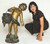 487M Monumental Bronze Water Bearer

