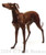 108 Greyhound  Bronze Statue by Pierre Jules Mene