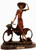 226 The Bicycle Spring Time Bronze Statue by Louis Justin Icart 

