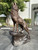 Larger Than Life Size Heroic Howling Wolf Bronze