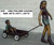 841 Jumbo Girl Pulling Wagon