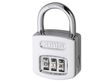 ABUS 160/50 50mm Steel Case Die-Cast Body Combination Padlock (4-Digit) Carded