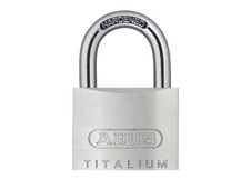 ABUS 54TI/40mm TITALIUM Padlock Twin Pack Carded