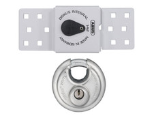 ABUS 83978 142 Series Sliding Door Van Lock & 26/70mm Diskus Padlock