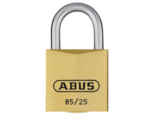 ABUS 85/25mm Brass Padlock