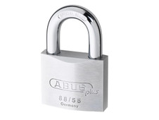 ABUS 88RK/50mm Brass PLUS Cylinder Padlock Rekeyable Carded