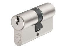 ABUS E60NP Euro Double Cylinder Nickel Pearl 45mm / 55mm Box
