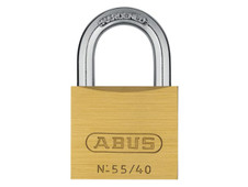 ABUS 55/40mm Brass Padlock Keyed Alike 5401