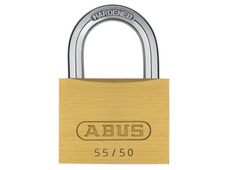 ABUS 55/50mm Brass Padlock Keyed Alike 5502