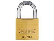 ABUS 65/30mm Brass Padlock Keyed Alike 304