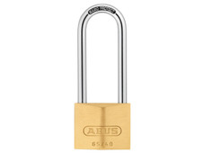 ABUS Mechanical 12016 65/40mm Brass Padlock 63mm Long Shackle Keyed Alike 6404 - ABUKA12016 - main image